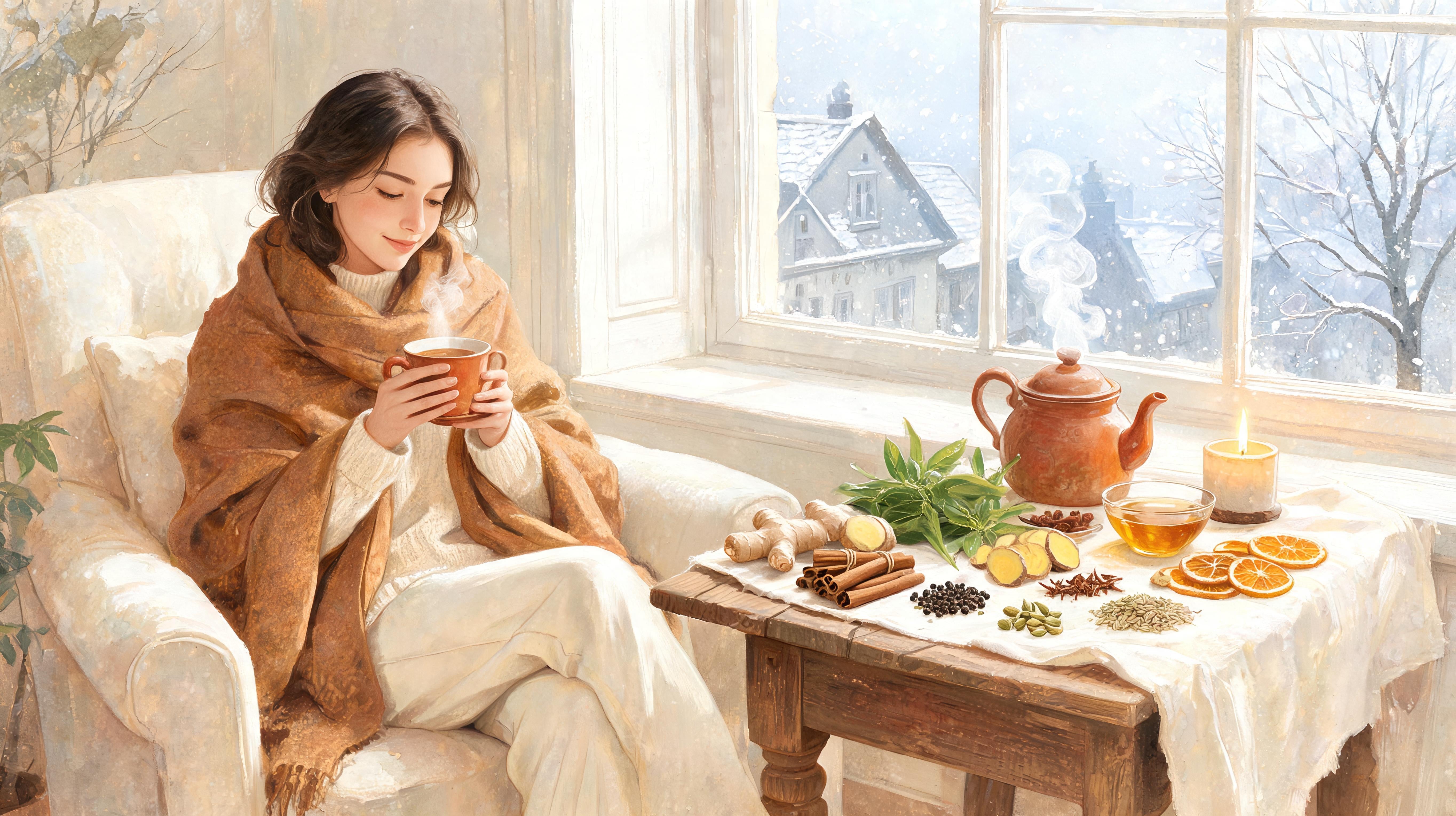 Best Ayurvedic Teas for European Winters