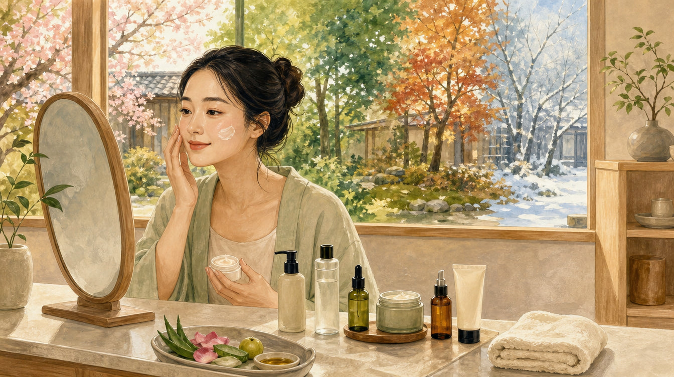 Daily Face Care Routine for Japan's Climate: Tips for Every Season