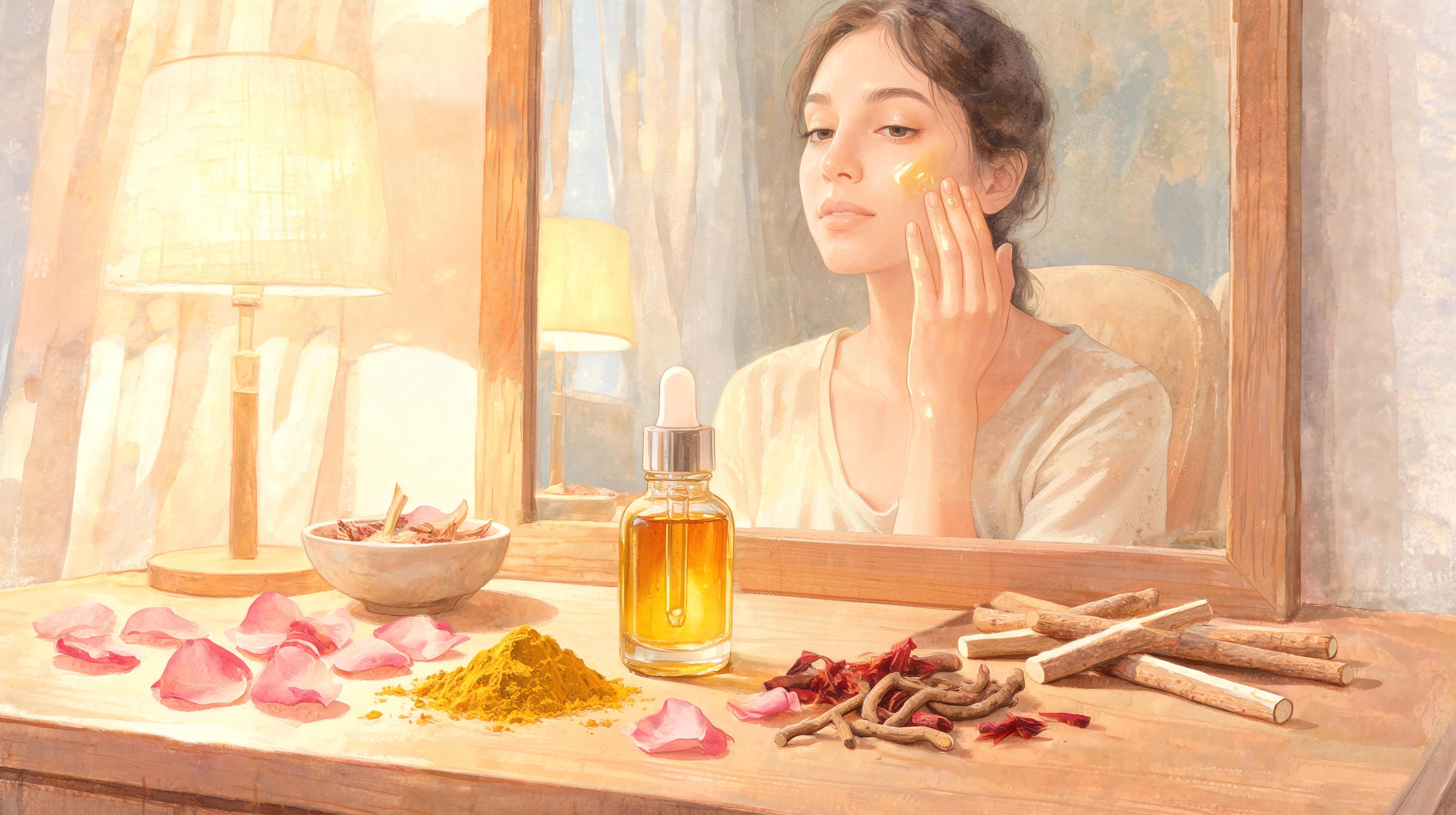 Best Ayurvedic Face Oils for Healthy Glowing Skin