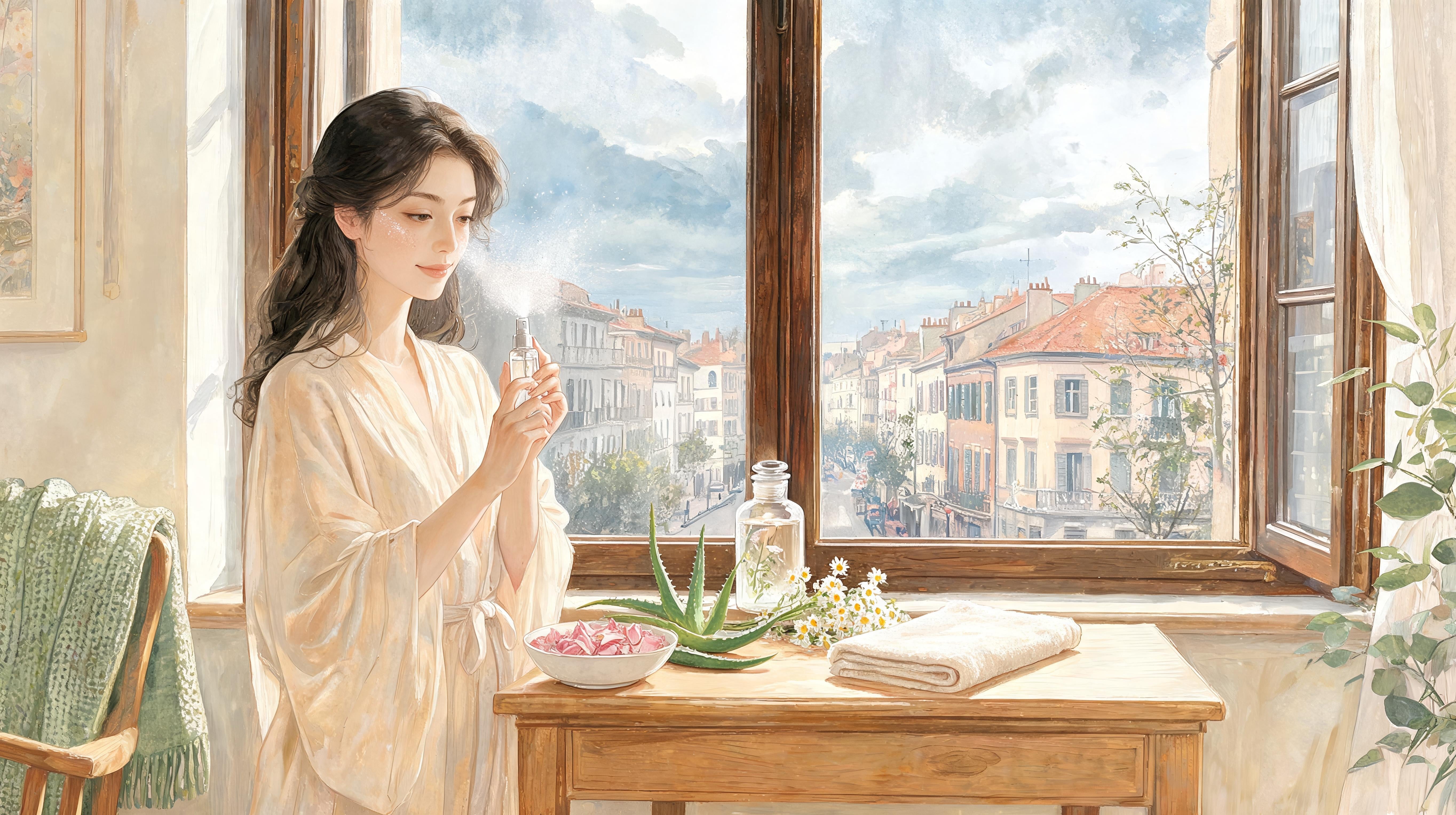Best Herbal Face Care Routine for European Weather Conditions