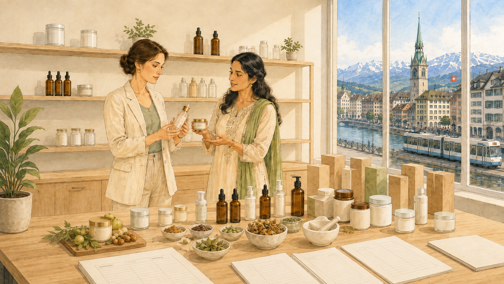 How to Launch a Private Label Ayurvedic Product Line in Switzerland