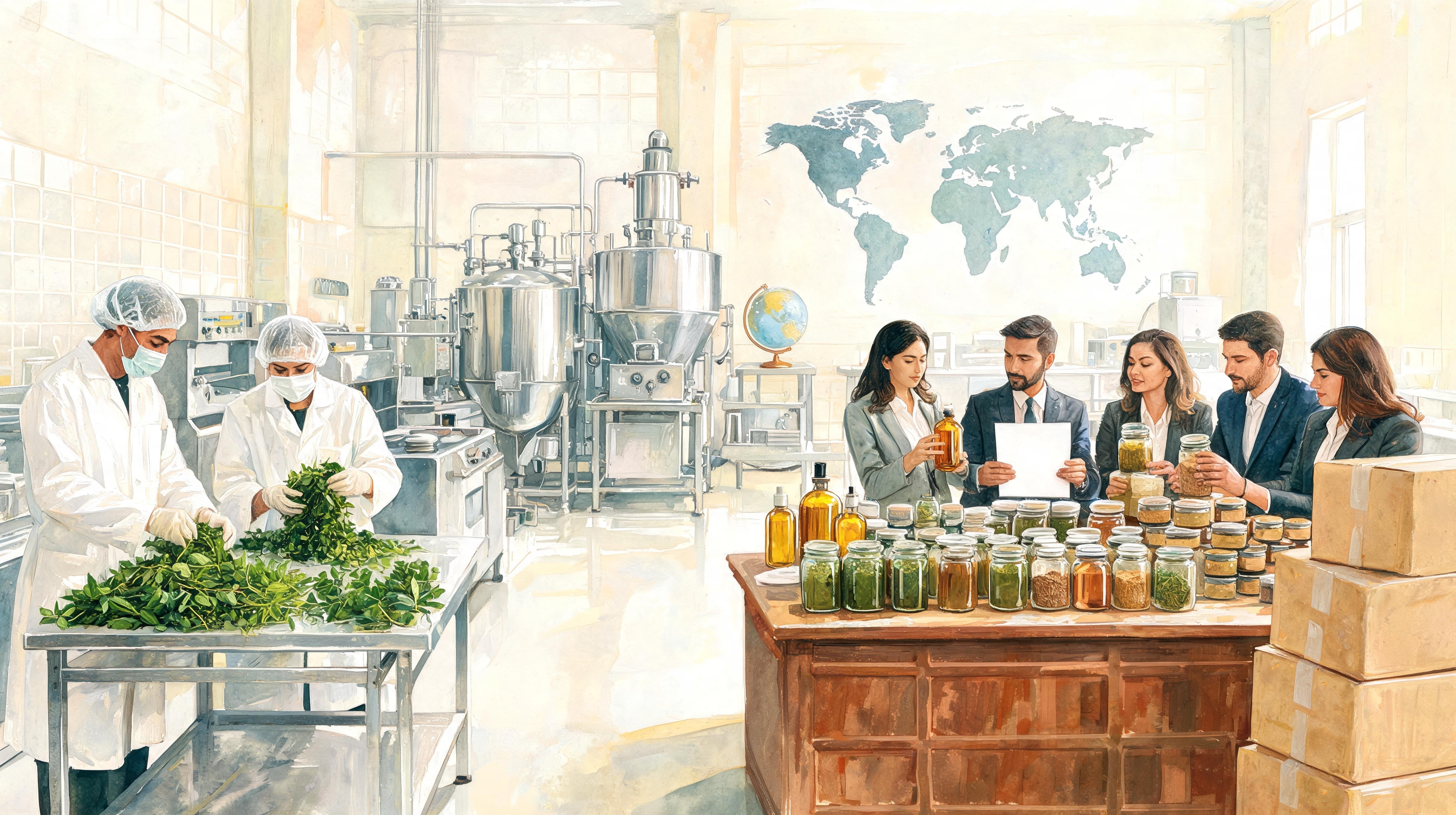 Why Global Distributors Prefer Indian Ayurvedic Manufacturers