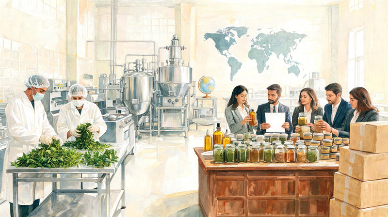 Why Global Distributors Prefer Indian Ayurvedic Manufacturers