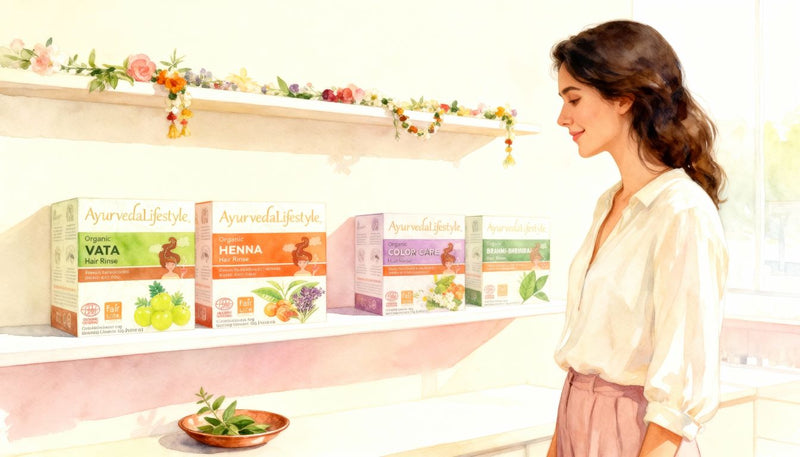 Discover Herbal Hair Rinse: A New Ayurvedic Way to Wash & Nourish Your Hair